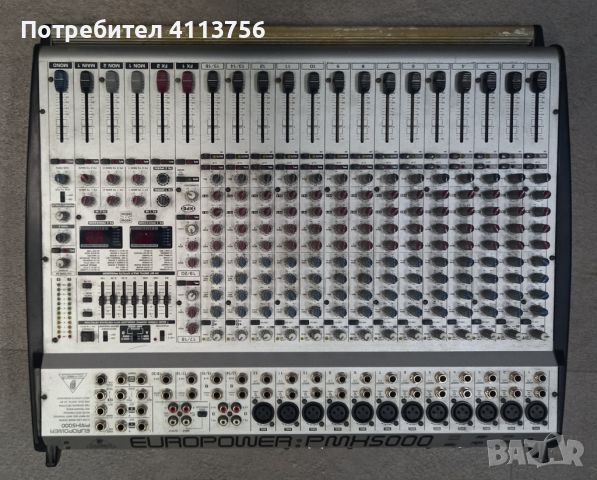 Mixer Behringer Europower PMX 5000 , снимка 1 - Ресийвъри, усилватели, смесителни пултове - 45966995