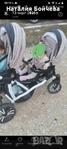 Количка за близнаци , снимка 5 - Стоки за близнаци - 52544317