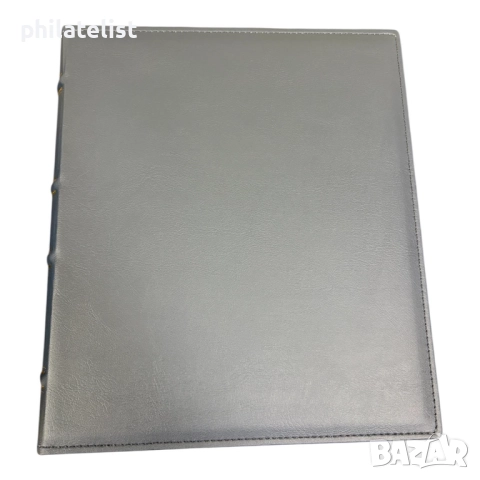 Папка с касета LUX , еко-кожа – GRANDE стандарт А4 , син цвят, снимка 5 - Нумизматика и бонистика - 51991199