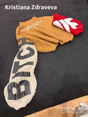 Дамски пуловер, снимка 3 - Блузи с дълъг ръкав и пуловери - 53642801