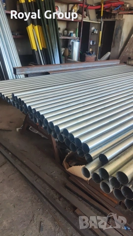 Поцинковани тръби - колове за ограда