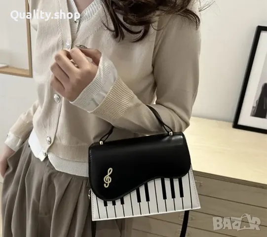 Дамска чанта за през рамо Sweet Piano Notes