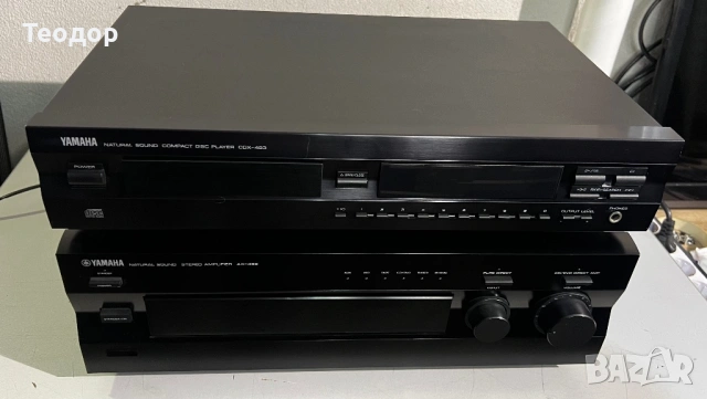 Стерео усилвател Yamaxa AX-496 и CD Player Yamaxa CDX-493, снимка 6 - Аудиосистеми - 53714027