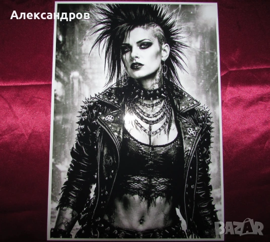 Готик рок плакати А4 anime gothic подходящи за подарък