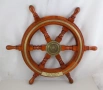 405 Корабен рул с месингов ринг.Размери-ф-46, снимка 1