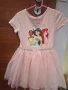 Детски рокли с тюл и картинки на принцеси, снимка 1