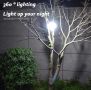 🆕 Страхотна СОЛАРНА широкоъгълна LED лампа 40W 4 бр. сгъваеми рамена 🆕, снимка 8
