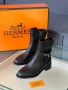 Hermes Дамски Черни Боти Хермес Код E1233, снимка 5
