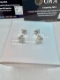 Сребърни обеци с мойсанит (Диамант) 1 карат, снимка 12