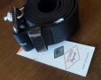  Lee Cooper Plain Belt SN00 XL 175см Оригинален колан | Черен кожен колан | Нов , снимка 3