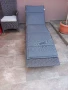 Алуминиев Ратанов шезлонг , снимка 1