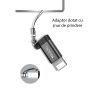 Yesido - OTG адаптер- Lightning към Micro USB, Plug & Play, 480Mbps - черен, снимка 1