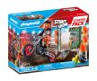 Playmobil - Стартов пакет: Каскадьорско шоу мотор с пожарна стена, снимка 1 - Конструктори - 45559971