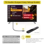 Нов HDMI към оптичен Toslink конвертор за ТВ soundbar и усилвател, снимка 4