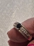 Красиви сребърни пръстени с камъни, снимка 2