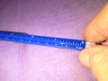 Метална химикалка нова маркова 7 части -две отвертки-химикал-стилус-нивелир-линия в см и в инча, снимка 5