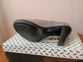 Нови! №39 Сребристи Обувки на ток , снимка 8