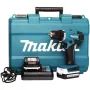 НОВ Акумулаторна бормашина/винтоверт Makita CXT , 14.4 V, 2.0Ah, 30/15 Nm, 1400 об./мин, 2 , снимка 4