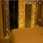 Коледна завеса от лампички / Цветове - Студено бяло, топло бяло, шарено. / 320лед светлини, снимка 13
