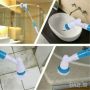 Иновативна електрическа четка за почистване Spin Scrubber, 3 приставки, снимка 4