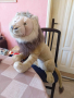 Огромен плюшен лъв, снимка 1 - Плюшени играчки - 45033723