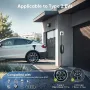 Ново Зарядно за EV с Приложение, 8М, 6-13A, 3.3kW кабел електромобил, снимка 8