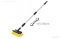 Четка за измиване на автомобил Amio, с телескопична дръжка 145-250см, снимка 1