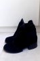 Дамски боти - 37 номер (естествен велур), снимка 2