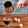 Елегантен дизайн джезве за кафе от висококачествена неръждаема стомана, снимка 5