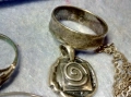 Лот СРЕБЪРНИ БИЖУТА По ДОГОВАРЯНЕ !!! СРЕБРО 925 / На бройка, снимка 12