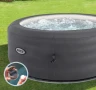 Intex SimpleSpa – Надуваемо Джакузи Ø196 см за 4 души с масажна система и отопление, снимка 3
