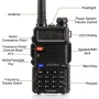 8W НОВ Гаранция Радиостанции Радиостанция Baofeng UV 5R walkie talkie, снимка 8