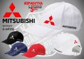 Mitsubishi тениска и шапка st-white-mit, снимка 8