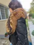 кожено яке с естествен косъм от boutique dea furs , снимка 2