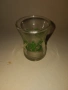 Ретро чашки за ракия със зелен декор – 5 броя (височина 7 см), снимка 2