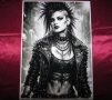 Готик рок плакати А4 anime gothic подходящи за подарък, снимка 1