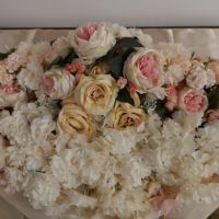  Букет за  маса, украса за сватба, снимка 2 - Изкуствени цветя - 40197575