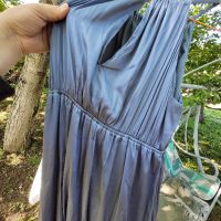 копринена дълга ефирна рокля H&M- М размер, снимка 2 - Рокли - 45491807