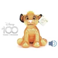 Детска играчка лъвчето Симба Simba Sambro Disney Collection 100 birthday limited 30см Музикална, снимка 2 - Плюшени играчки - 45871994
