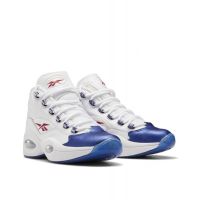 МЪЖКИ КЕЦОВЕ REEBOK QUESTION MID BASKETBALL SHOES WHITE (002), снимка 2 - Кецове - 45781989