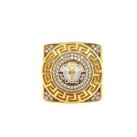 Златен мъжки пръстен 12,8гр. размер:65 14кр. проба:585 модел:4038-4, снимка 1 - Пръстени - 45403484