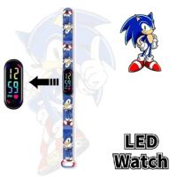 Led Соник Sonic детски часовник електронен тип гривна, снимка 4 - Детски - 45635559