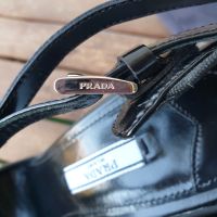 Prada сандали на платформа 39 естествена кожа, снимка 7 - Дамски обувки на ток - 45155122