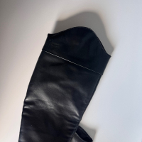 Zara ботуши черни чизми, снимка 4 - Дамски ботуши - 44939465