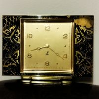 Стар механичен будилник, настолен часовник, снимка 1 - Антикварни и старинни предмети - 45149285
