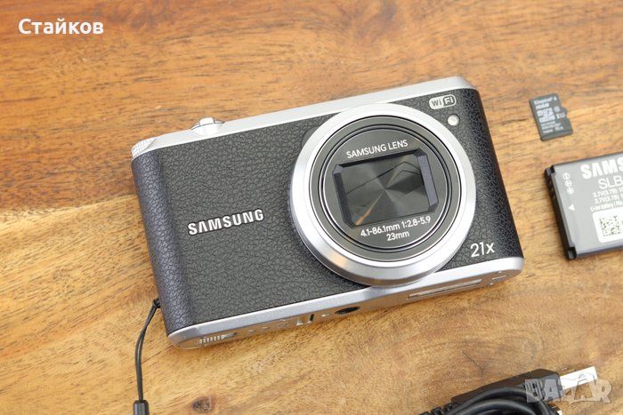 Фотоапарат Samsung WB350F, Wi-Fi, 21xOptical zoom,16.3Mpix, 3.0"(7.62cm)екран, снимка 1