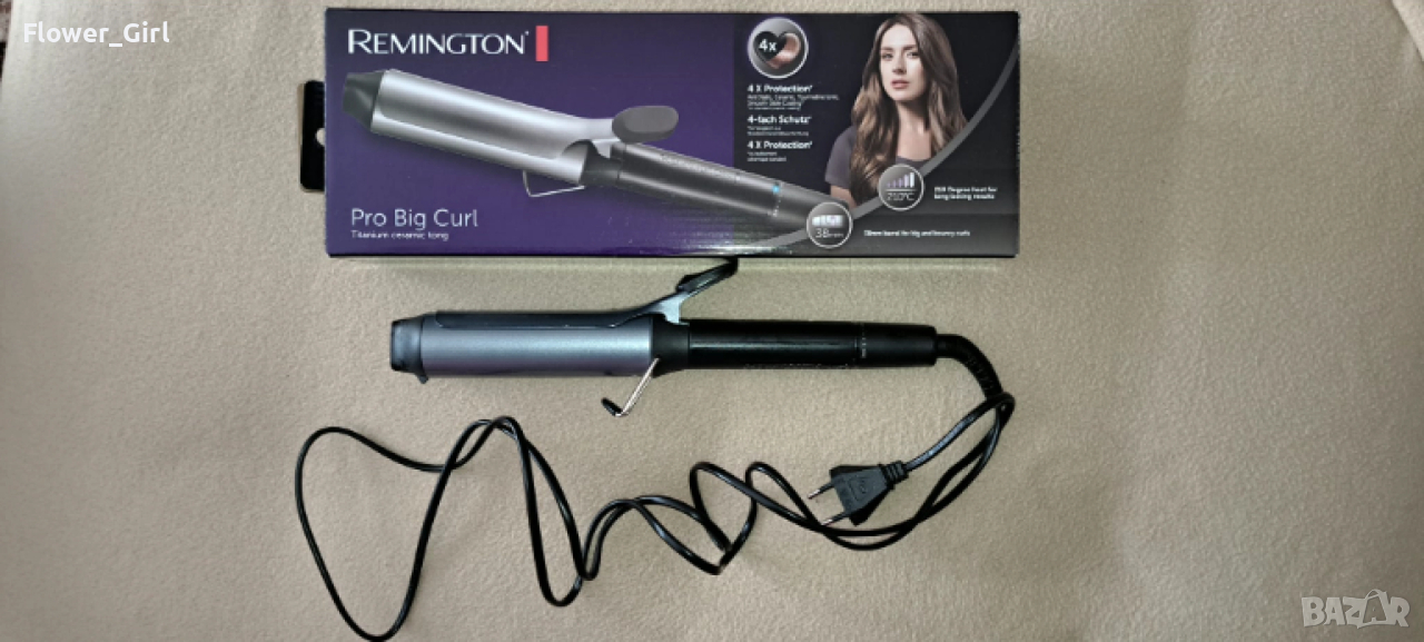 Маша за коса за големи къдрици Remington, снимка 1