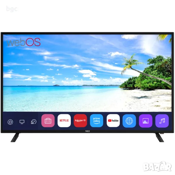 Телевизор NEI 50NE6800, 50" (126 см), Smart, 4K Ultra HD 24м. гаранция, снимка 1