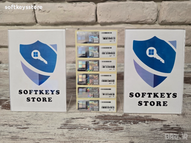 (BLACK FRIDAY) Windows 10/11 Pro Стикер + Лиценз (До 15.12.2025), снимка 1