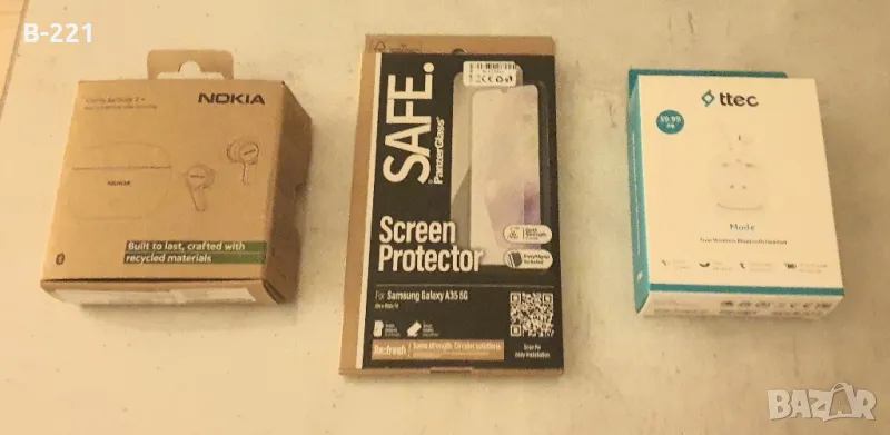 Слушалки Nokia Clarity  Earbuds 2+,Слушалки TTec,Стъкло за Samsung А35, снимка 1